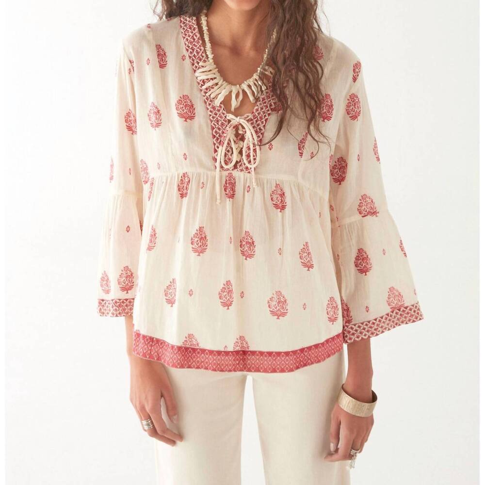 NEW MAISON HOTEL delphine blouse in panna